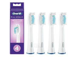 Насадки для зубных щеток Oral-B Pulsonic Sensitive 4шт (SR32S) (сменная насадка, для Oral-B Pulsonic, 4 шт)