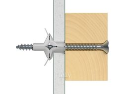 Дюбель универсальный Fischer FU 10x60 с саморезом (4шт упак.) (84328) (диаметр: 10 мм, длина: 60 мм, саморез: 6 x 80 мм)