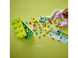 Конструктор LEGO Duplo Коробка с кубиками (10913) (DUPLO, рекомендуемый возраст 1.5 лет, 65 деталей)