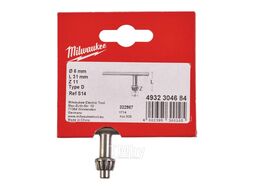 Ключ патрона тип D S14 (тип: D, диаметр: 6.5 мм) MILWAUKEE 4932304684