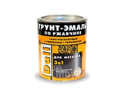 Грунт-эмаль по ржавчине "3 в 1" Dali 0,75л зеленый мох Рогнеда