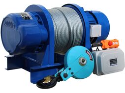Лебедка электрическая тяговая стационарная Shtapler KDJ (J) 5000/2500кг 50/100м 380В