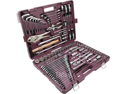 Набор инструмента универсальный 1/4", 3/8" и 1/2"DR, 142 предмета Thorvik TS142