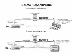 Кнопка выхода Optimus Выход - NO/NC_V.1 (В0000015726)