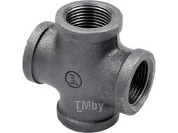 Крестовина 1 1/4" чугун черн., AV Engineering AVEC441000114