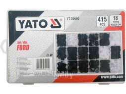 Набор автомобильного крепежа для FORD 415шт Yato YT-06660