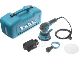 Эксцентриковая шлифмашина MAKITA BO 5041 K в чем. (300 Вт, 125 мм, 4000 - 12000 кол/мин, регул. об.)