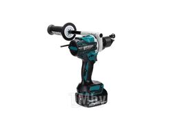 Аккум. ударная дрель-шуруповерт MAKITA DHP 486 RTJ в кейсе (18.0 В, 2 акк., 5.0 А/ч Li-Ion, 2 скор., 125 Нм, шурупы до 76 мм) DHP486RTJ