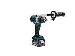 Аккум. ударная дрель-шуруповерт MAKITA DHP 486 RTJ в кейсе (18.0 В, 2 акк., 5.0 А/ч Li-Ion, 2 скор., 125 Нм, шурупы до 76 мм) DHP486RTJ