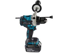 Аккум. ударная дрель-шуруповерт MAKITA DHP 486 RTJ в кейсе (18.0 В, 2 акк., 5.0 А/ч Li-Ion, 2 скор., 125 Нм, шурупы до 76 мм) DHP486RTJ