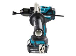 Аккум. ударная дрель-шуруповерт MAKITA DHP 486 RTJ в кейсе (18.0 В, 2 акк., 5.0 А/ч Li-Ion, 2 скор., 125 Нм, шурупы до 76 мм) DHP486RTJ