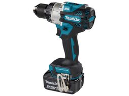 Аккум. ударная дрель-шуруповерт MAKITA DHP 486 RTJ в кейсе (18.0 В, 2 акк., 5.0 А/ч Li-Ion, 2 скор., 125 Нм, шурупы до 76 мм) DHP486RTJ
