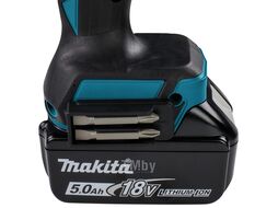 Аккум. ударная дрель-шуруповерт MAKITA DHP 486 RTJ в кейсе (18.0 В, 2 акк., 5.0 А/ч Li-Ion, 2 скор., 125 Нм, шурупы до 76 мм) DHP486RTJ