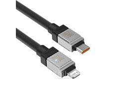 Кабель Baseus CAKW000001 CoolPlay Series Fast Charging Cable Type-C to iP 20W 1m Black