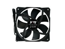 Вентилятор для корпуса HAFF Silent Черный (размер вентилятора: 120мм, 4pin PWM)