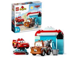 Конструктор LEGO Duplo Развлечение на автомойке Молнии Маккуина и Мэтра (10996) (пластик, рекомендуемый возраст 2 года, 29 деталей)