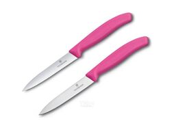Набор ножей кухон. Victorinox Swiss Classic 6.7936.12L5B компл.: 2шт розовый блистер