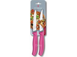 Набор ножей кухон. Victorinox Swiss Classic 6.7936.12L5B компл.: 2шт розовый блистер
