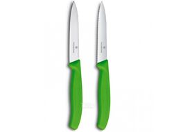 Набор ножей кухон. Victorinox Swiss Classic 6.7796.L4B компл.: 2шт салатовый блистер