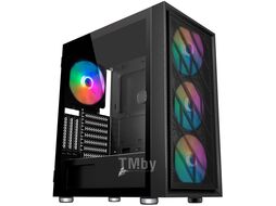 Корпус 1stPlayer AR-7 AR-7-4G6P, без БП, ATX