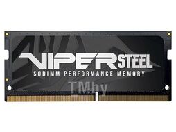 Оперативная память для ноутбука 8Gb Patriot Viper Steel PVS48G240C5S, DDR IV, PC-19200, 2400MHz