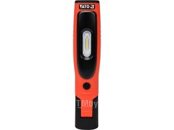 Фонарь светодиодный аккумуляторный (3,5+3W, 280lm, 2200mAh) Yato YT-08508