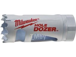 Коронка биметаллическая 22мм с добавлением кобальта MILWAUKEE