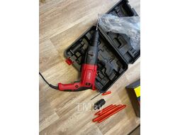 Перфоратор WORTEX RH 2629 в чем. + (2 зубила, 3 сверла) (800 Вт, 3.0 Дж, 3 реж., патрон SDS-plus, быстросъемн., БЗП в комплекте, вес 3.1 кг)