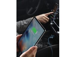 Автомобильное зарядное устройство Baseus Golden Contactor Pro Dual Quick Charger Car Charger U+U 40W (With Baseus Simple wiring USB For Type-C 5A 1.0m) Dark Gray (TZCCJD-A0G)