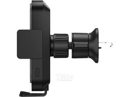 Автомобильный держатель с беспроводной зарядкой Baseus Halo Electric Wireless Charging Car Mount 15W Black (SUDD000001)