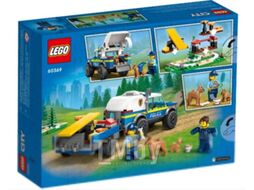 Конструктор LEGO City Дрессировка полицейской собаки на выезде (60369) (материал: пластик, рекомендуемый возраст от 5 лет, 197 деталей)