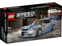 Конструктор LEGO Speed Champions Двойной Форсаж Nissan Skyline GT-R R34 (76917) (материал: пластик, рекомендуемый возраст от 9 лет, 319 деталей)