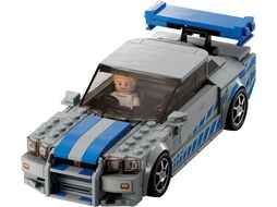 Конструктор LEGO Speed Champions Двойной Форсаж Nissan Skyline GT-R R34 (76917) (материал: пластик, рекомендуемый возраст от 9 лет, 319 деталей)