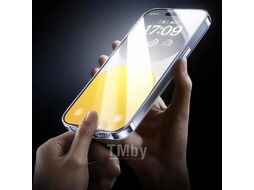 Накладка силиконовая Baseus P60115400201-02 Schott Series for iP 15 Pro, с защитным стеклом и набором для чистки, Clear
