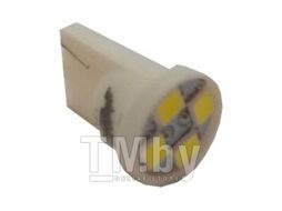 Светодиодная лампочка T111 T10/белый/ (W2.1x9.5D) 4SMD 2835 12V W5W,блистер, 2 шт. AVS A07039S