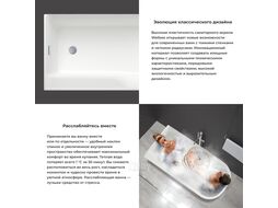 Отдельностоящая акриловая ванна Wellsee Camellia 2.0 236201001