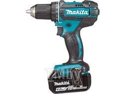 Аккум. дрель-шуруповерт MAKITA DDF 482 RME в чем. (18.0 В, 2 акк., 4.0 А/ч Li-Ion, 2 скор., 62 Нм, шурупы до 10 мм)