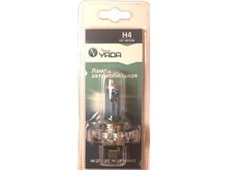 Лампа H4 12V 60 55W P43t SUPER WHITE 1шт блистер Nord YADA 902604