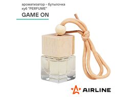 Ароматизатор-бутылочка куб Perfume GAME ON AIRLINE AFBU240