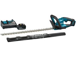 Комплект аккум. кусторез MAKITA DUH 606 RT + аккум. цепная пила DUC101Z (18.0 В, 1 акк., 5.0 А/ч, Li-Ion, длина ножа 600 мм, шаг ножа: 20 мм, вес 5.9