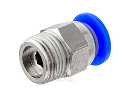 Фитинг для пластиковых трубок 4мм с наружной резьбой 1/8" Forsage F-SPC04-01