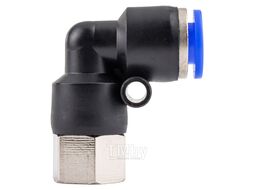 Фитинг угловой для пластиковых трубок 6мм с наружной резьбой 1/8" Forsage F-SPL06-01