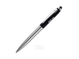 Ручка шарик/автомат "Nautic Touch Pad Pen" 1,0 мм, метал., белый/серебристый, стерж. синий