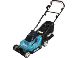 Комплект газонокосилка аккум. MAKITA LXT DLM382Z + DUH606RF+ DUR192LSF (18.0 В, 2 акк., Li-Ion, шир. 38 мм, травосборник 40 л)
