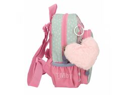 Рюкзак детский "Love ice cream" XS полиэстер, зеленый/розовый Enso 9562021