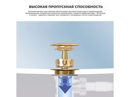 Автоматический слив-перелив Wellsee Useful Extras 231915000