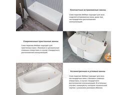 Автоматический слив-перелив Wellsee Useful Extras 231915000