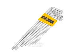Ключи Г-образные TORX экстра длинные, набор 7пр. (Т10Н, Т15Н, Т20Н, Т25Н, Т27Н, Т30Н, Т40Н-с отверстием) JCB JCB-5071TXL