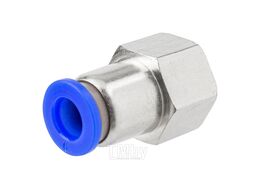 Фитинг для пластиковых трубок 6мм с внутренней резьбой 1/4" Forsage F-SPCF06-02