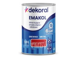 Эмаль масляно-фталевая 0,9л лазурный СВЕТЛЫЙ Emakol Strong DEKORAL 299014